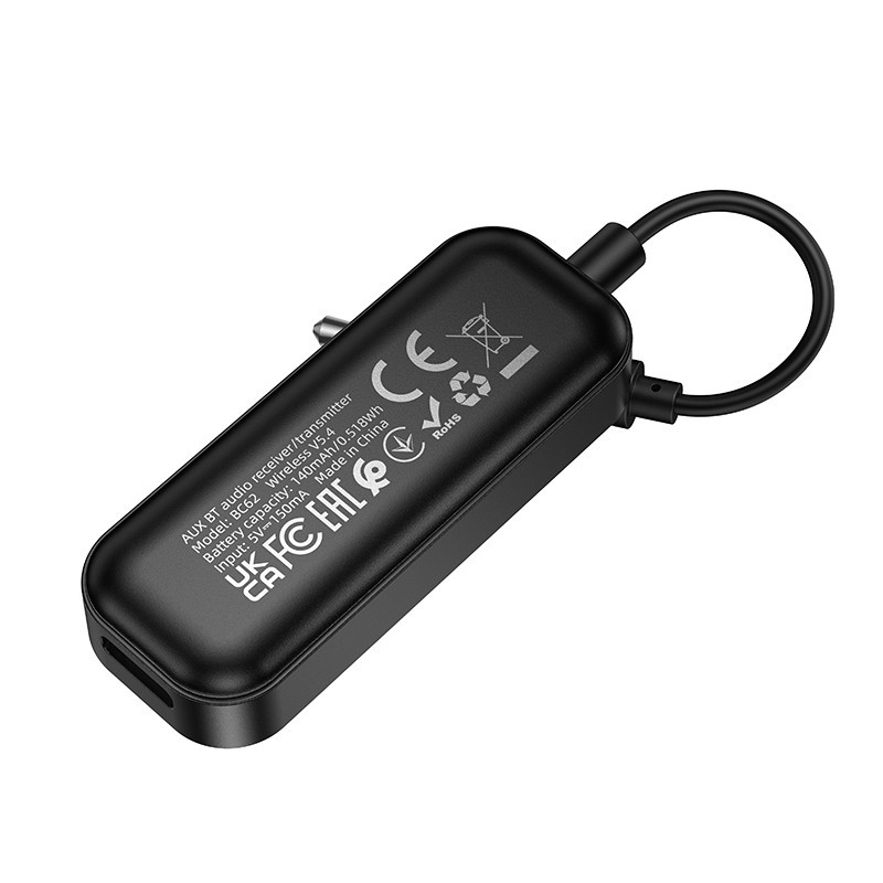 Bluetooth-ресивер BOROFONE BC62 Walker AUX BT audio receiver / transmitter Одеса - фото 7