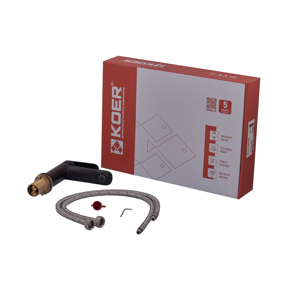 Смеситель для умывальника Koer KB-10028-05 (KR5290) качественный и надежный Харьков - изображение 5
