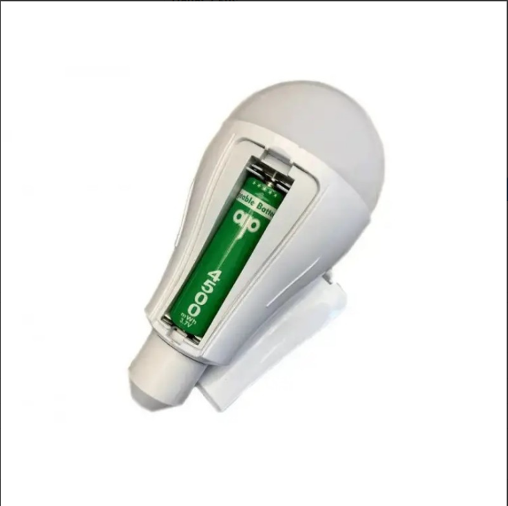 Лампочка з акумулятором 2 x 18650 15w для кемпінгу, автономна робота 3-4 години 8442 Одеса - фото 3