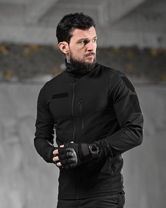 Ветровка paradox (без капюшона) черная полиция ДЛ6292 Одесса - изображение 2