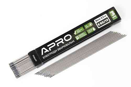 Електроди зварювальні Е 60/13 2,5 кг 3 мм APRO Рівне