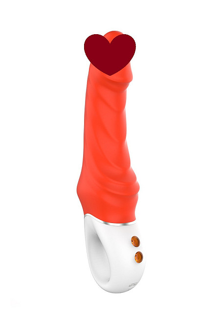 Вібратор реалістичний Dream Toys помаранчевий, 23.1 см х 5.1 см Sex Aura Київ - фото 1