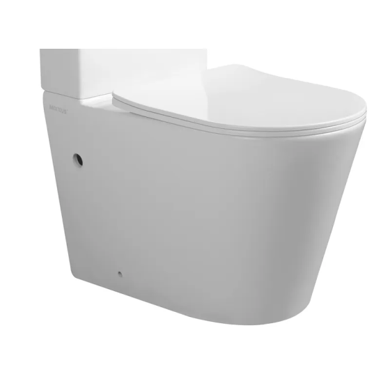 Чаша унітазу-компакту Mixxus Bevel-0404-T3 Bowl 660х360х800 Tornado 3.0 без сидіння (MI8351) Київ