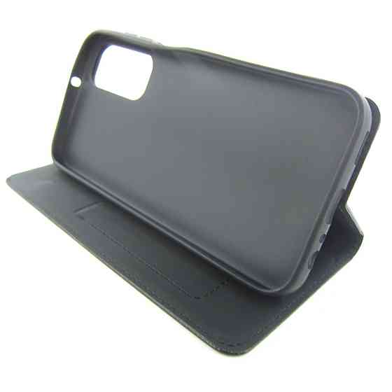 Чехол книжка Samsung M15 M155 M156 Кожаный (черный) Одесса