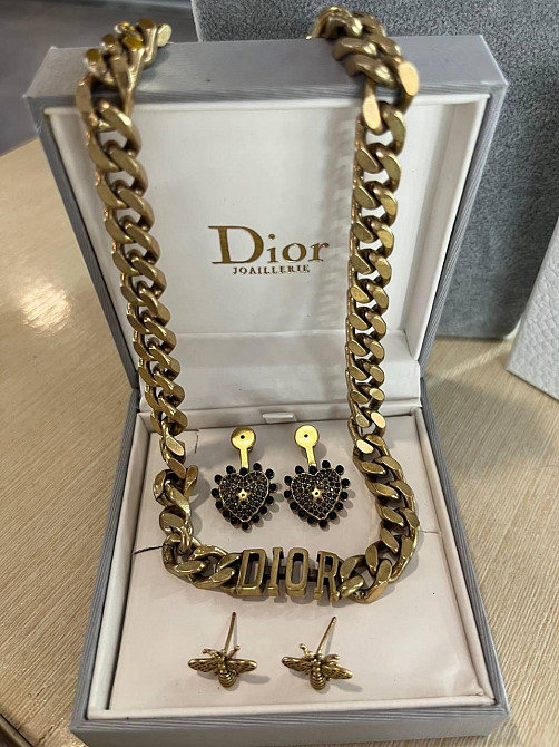 Набір кольє та  сережки  від Dior. Одеса - фото 2