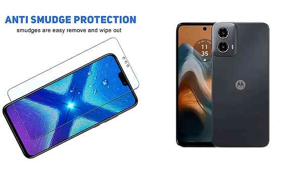 Защитное стекло NeoGlass для Motorola Moto G34 5G – ультрапрозрачное и устойчивое Киев