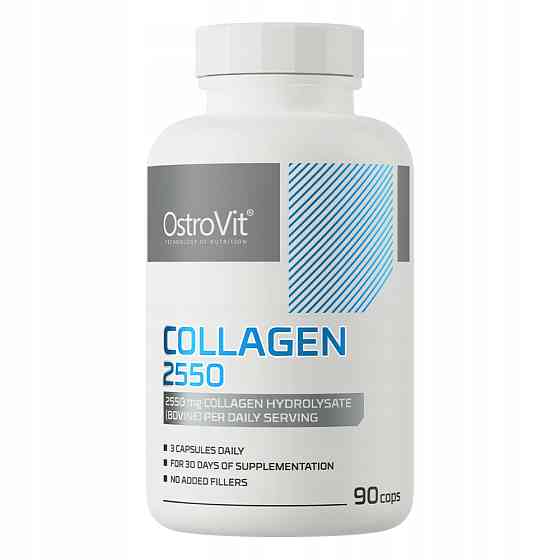 Колаген Ostrovit Collagen 2550 mg 90 caps Луцьк