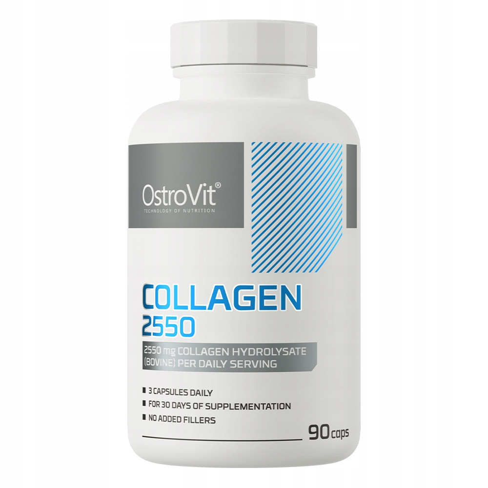Колаген Ostrovit Collagen 2550 mg 90 caps Луцьк - фото 1