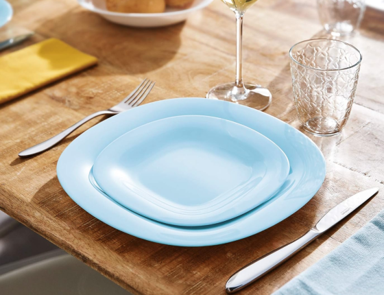 Сервіз Luminarc Carine Light Turquoise, 18 предметів (7046523) Київ