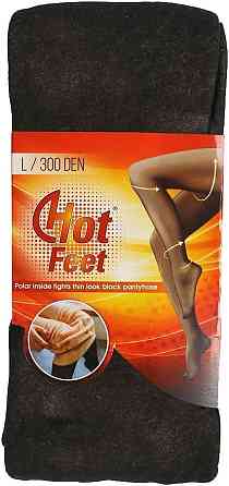 Жіночі термо колготи на хутрі Hot Feet 300D XL Київ
