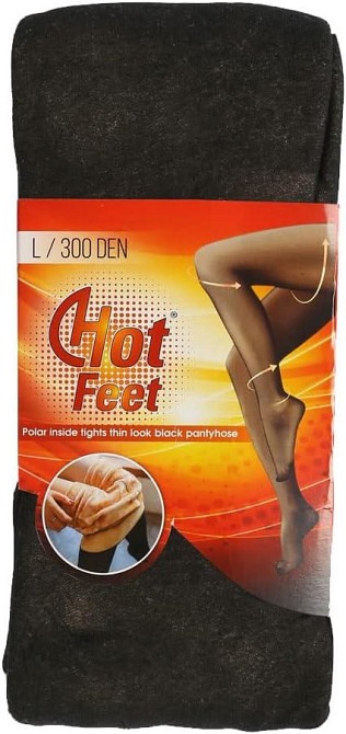 Жіночі термо колготи на хутрі Hot Feet 300D XL Київ - фото 2