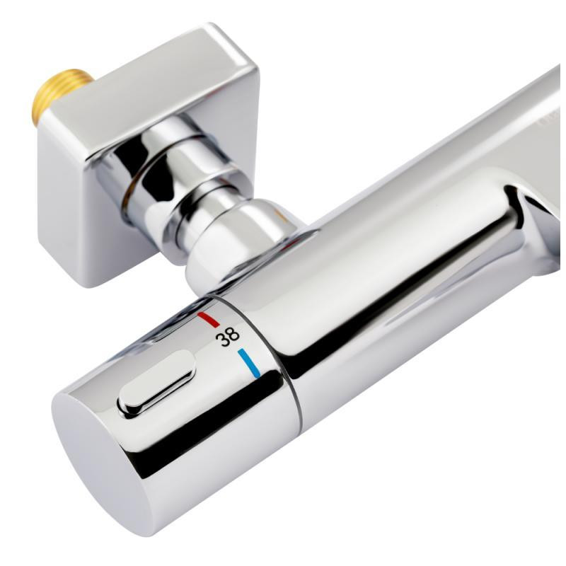 Смеситель для ванны термостатический Qtap Votice QVTC30T105GC Chrome Харьков - изображение 3