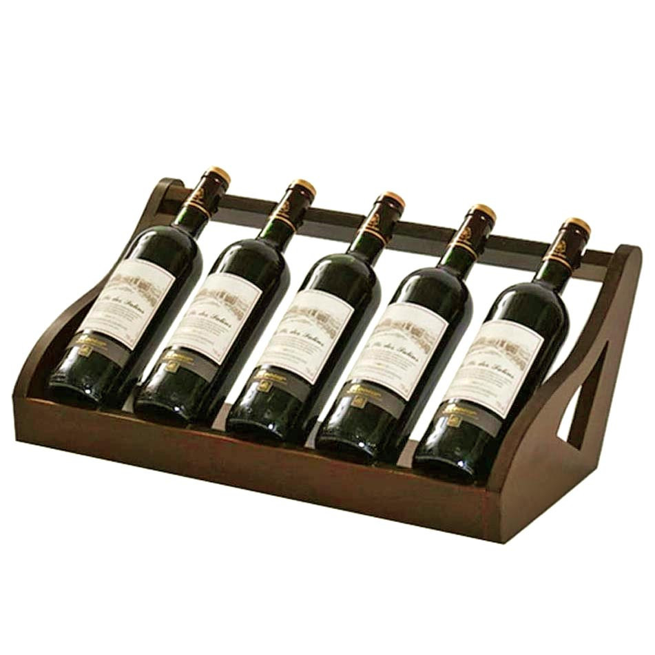 Настільна винна полиця "Мелтер 5" капучино Миколаїв - фото 1