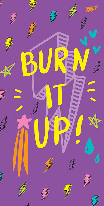 Блокнот 100*200/64 арк."Yes""Burn it up!" # офсет, тверда обкл., 151524, шт Київ - фото 1