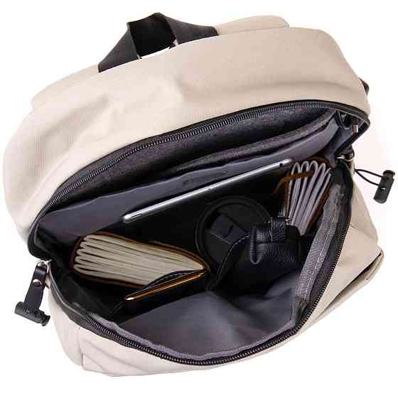 Рюкзак текстильний smart унісекс Vintage 20624 Сірий Київ