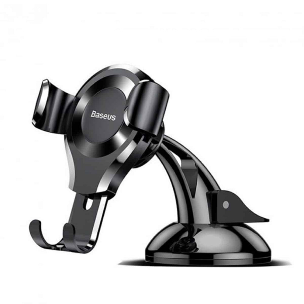 Тримач для мобiльного Baseus Osculum Type Gravity Car Mount Black Київ - фото 1