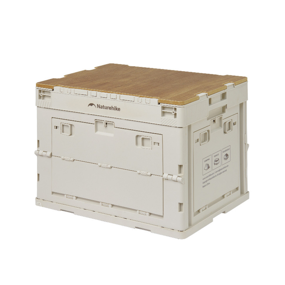 Складной контейнер Naturehike CNK2450XB020, 26 л, бежево-серый Ровно - изображение 1