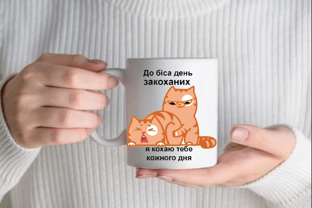 Кружка До біса день закоханих Вінниця - фото 1