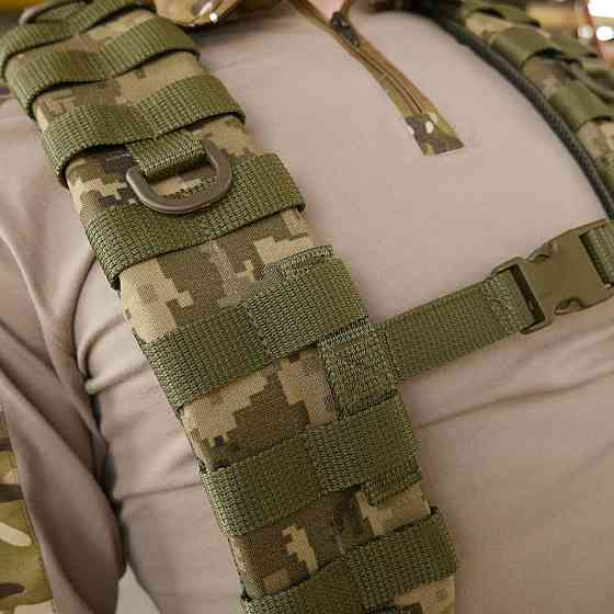 Розвантажувальний пояс піксель R-1 широкий тактичний пояс з лямками військовий рпс піксель Kiborg матеріал Cordura     WAR Львів