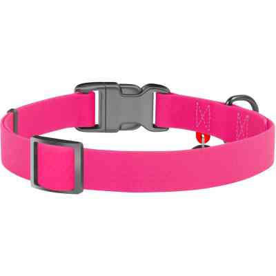 Нашийник для тварин WAUDOG Waterproof з QR паспортом Ш 25 мм Д 38-58 см рожевий (27777) Вінниця
