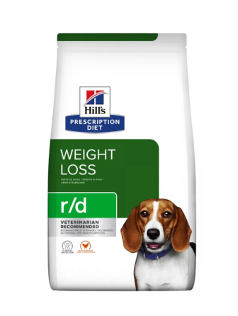 Сухий корм для собак Хіллс Hills PD Canine r/d з куркою для зниження ваги 10 кг Вінниця