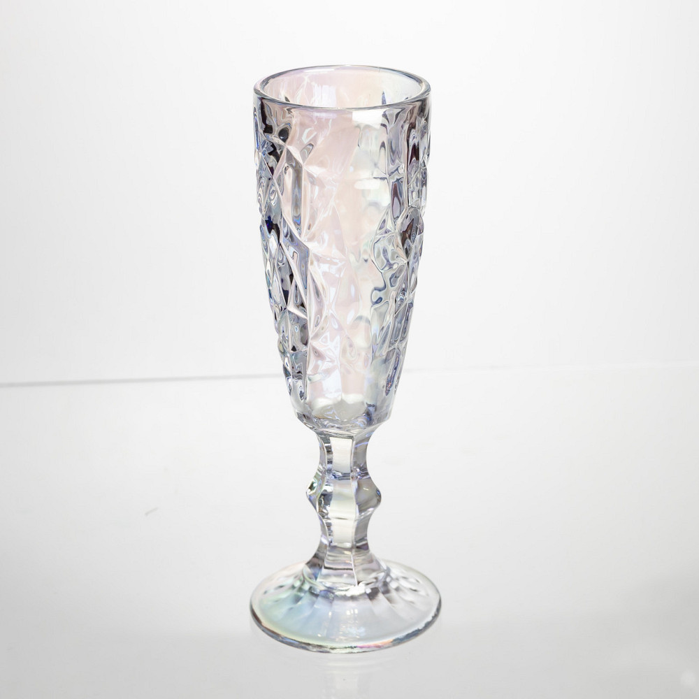 Набір келихів для шампанського 6 штук 160 мл подарункові келихи для шампанського на ніжці фужери для ігристих вин HP-19-172 Київ - фото 2