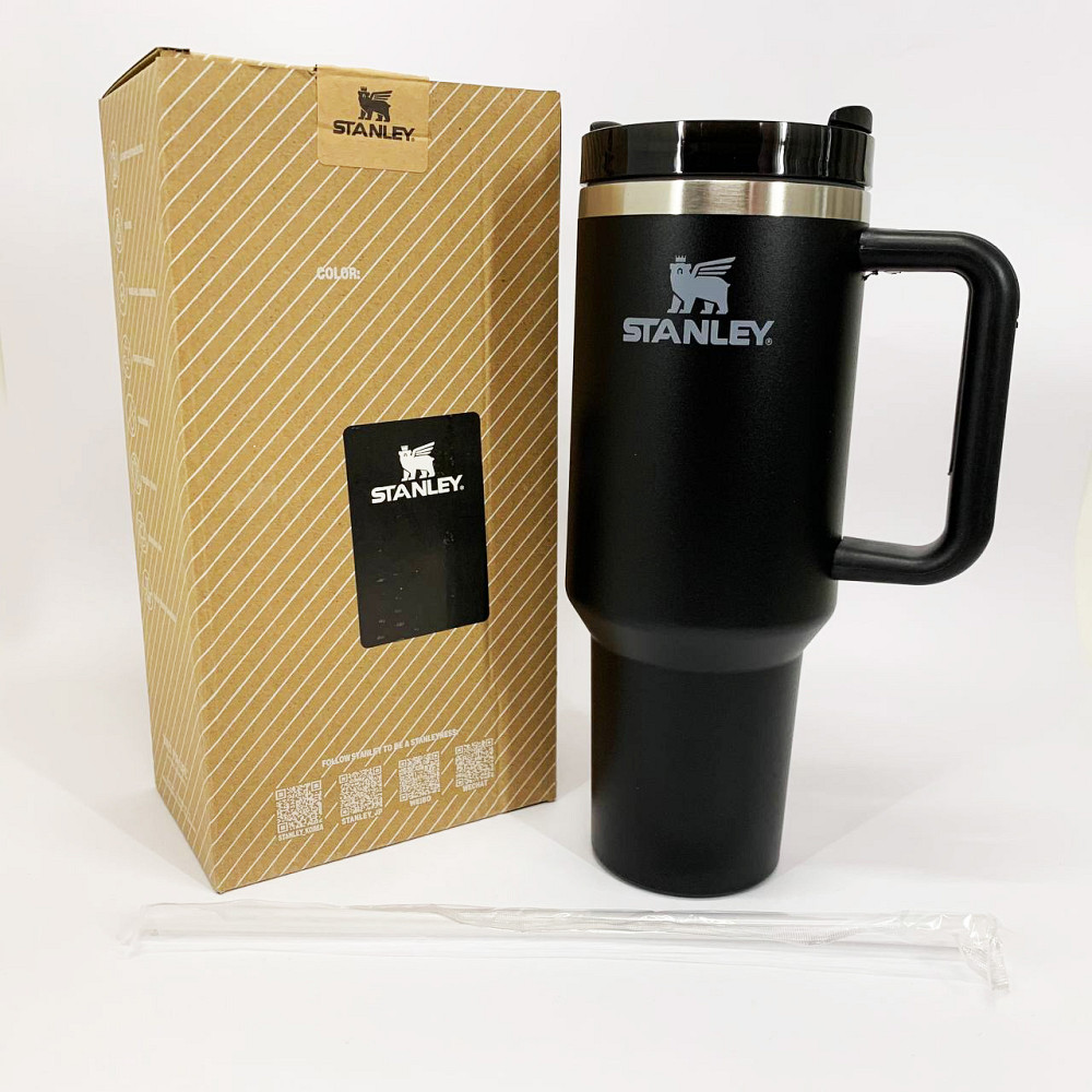 Красивый небольшой термос Stanley, Кружка термос для кофе туристический прорезиненный DT-58 Львов - изображение 9