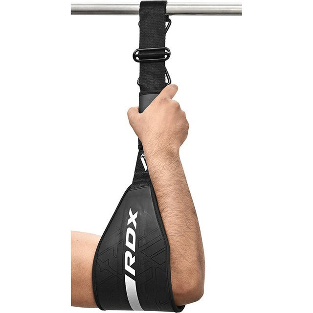 Петлі підвісні (петлі Береша) RDX F6 KARA Gym Workout Abs Straps Black/White Каменское - изображение 5