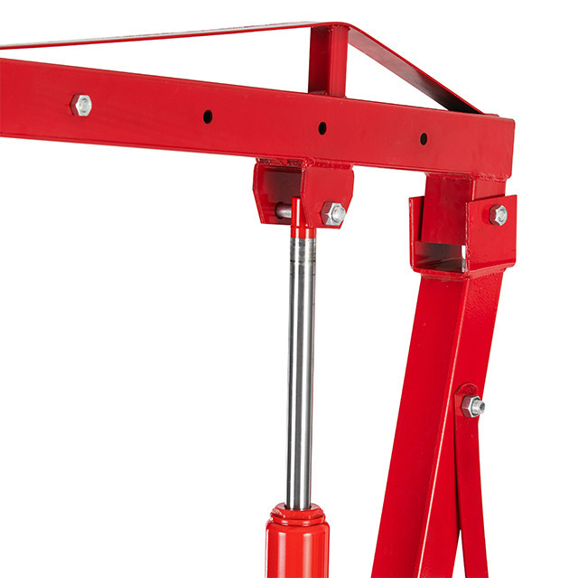 Кран-знімач двигуна гідравлічний підкатний 1 т INTERTOOL GT0807 Київ - фото 10