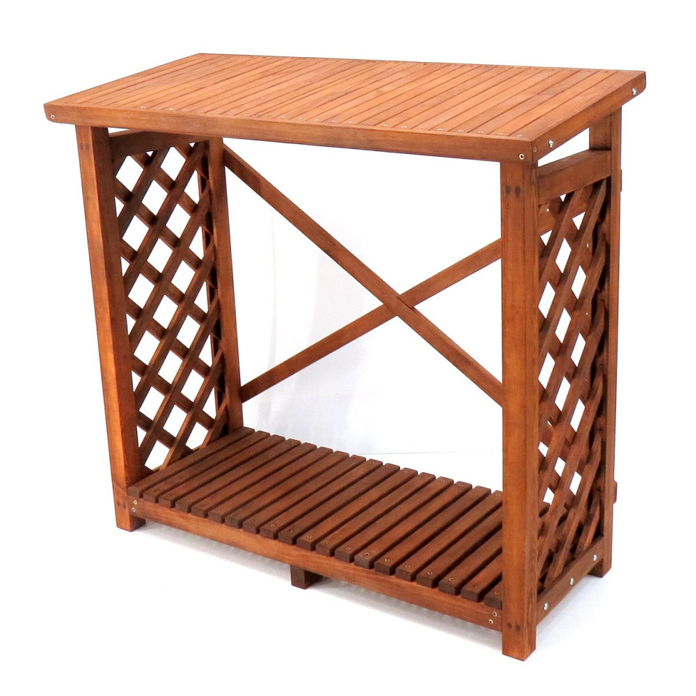 Дровница деревянная 