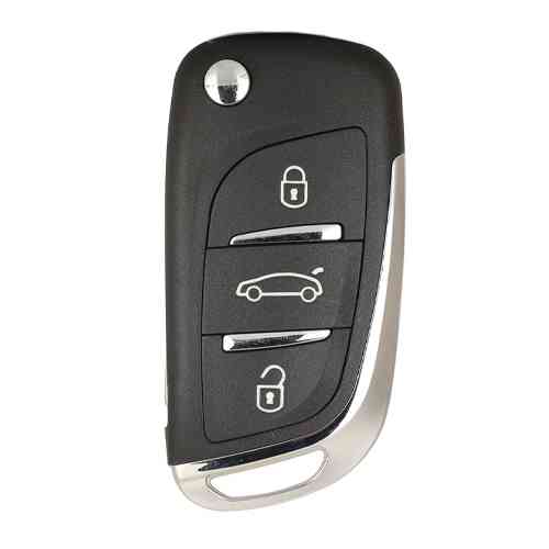 Выкидной ключ, корпус под чип, 3кн DKT0269, Peugeot, ниша CE0536, HU83 Винница