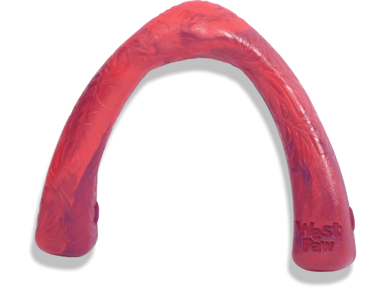 West Paw Seaflex Snorkl (Вест Пав Сноркл) игрушка для собак бумеранг Красный Запорожье