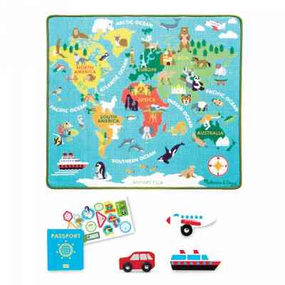 Детский коврик Melissa&Doug Карта мира (MD15194) Винница