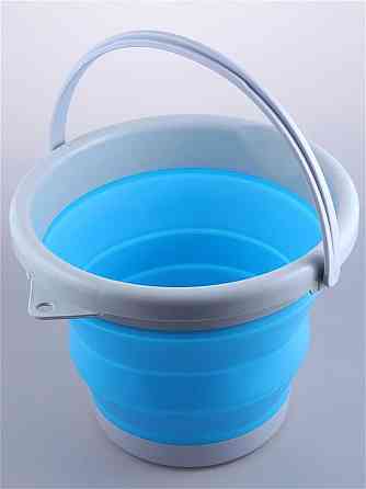 Ведро 10 литров туристическое складное Collapsible Bucket v-b-10 Сумы