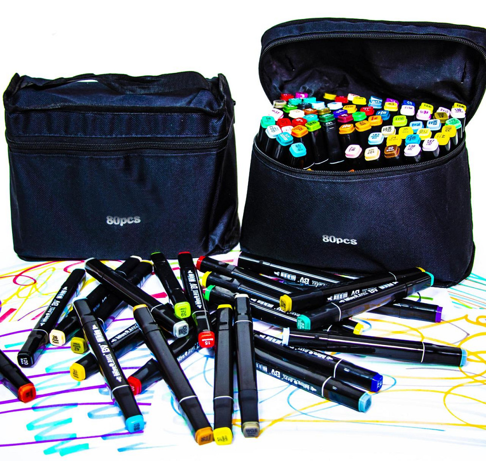 Набір Двосторонніх Маркерів Touchfive 80 шт Одеса - фото 1