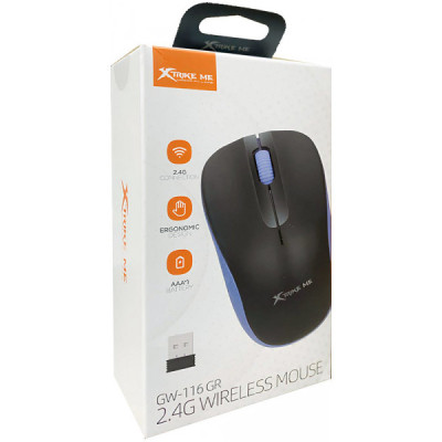 Мишка Xtrike ME GW-116 Wireless Grey (GW-116GY) Вінниця - фото 3