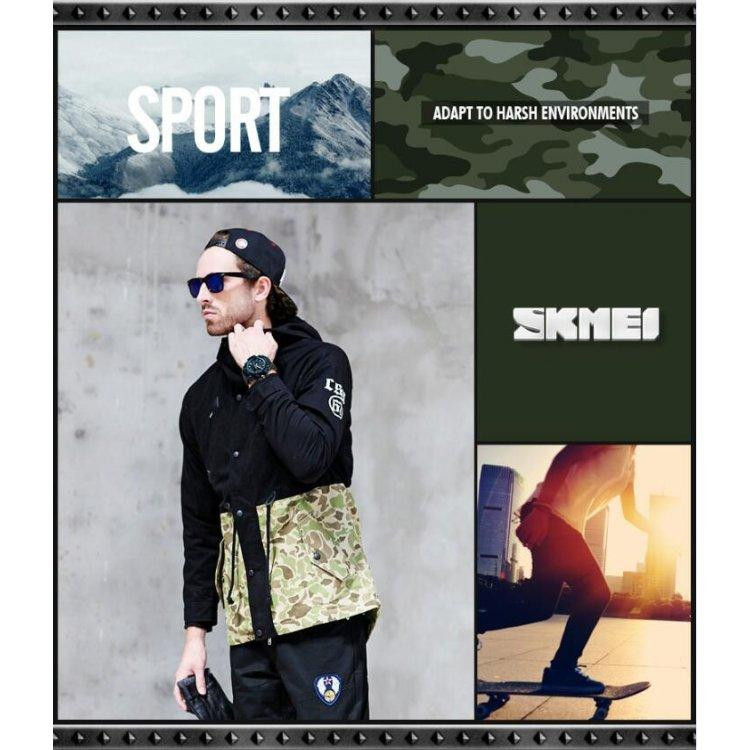 Спортивные часы Skmei 1155 камуфляж Киев - изображение 4