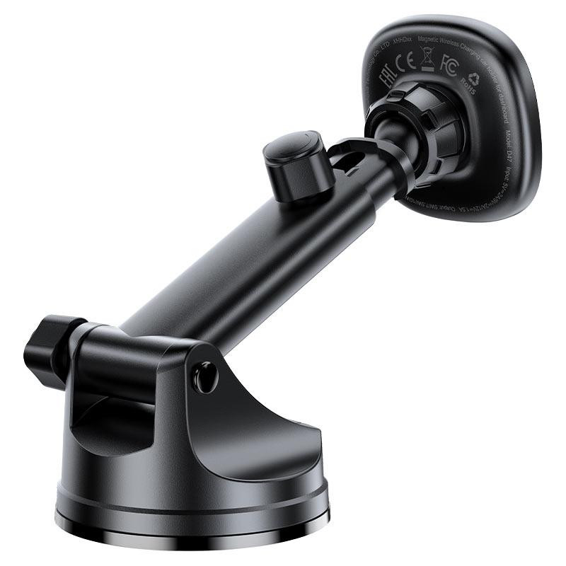 Автотримач для телефона з БЗП ACEFAST D47 magnetic wireless charging car holder for dashboard Black Київ - фото 2