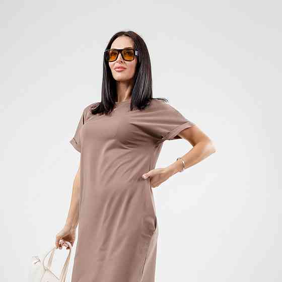 Летнее платье с карманами Nirvana 42-44, Мокко Киев