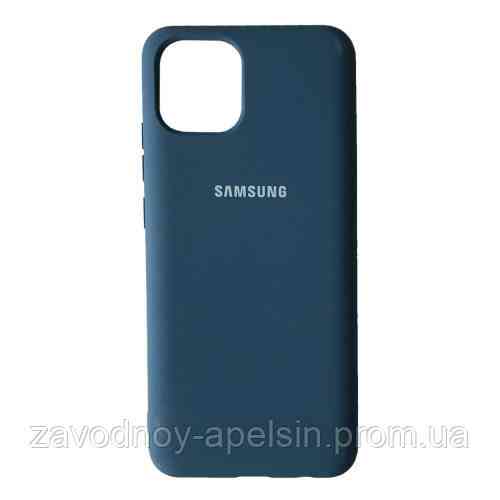 Samsung A03 A035 Чохол силіконовий Silicone Cover (синій) Одеса