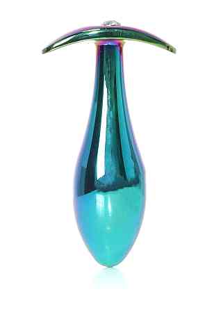 Анальная металлическая пробка Plug-Jewellery Multicolour PLUG- Clear L Sex Aura Киев