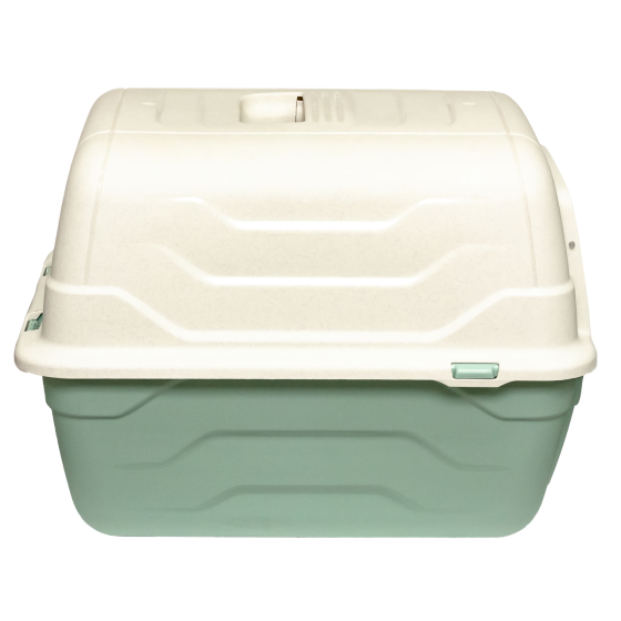 Закритий туалет Roto Toilet з лопаткою та фільтром для собак та котів, розмір 52 x 40 x 40 см Київ