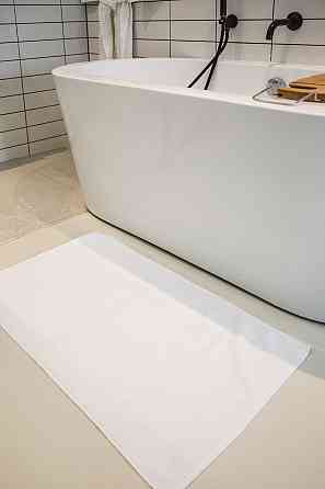 Ecotton Килимок махровий Ecotton 50х70 см 650 гр./м рушник для ніг білий для ванної кімнати Коломыя