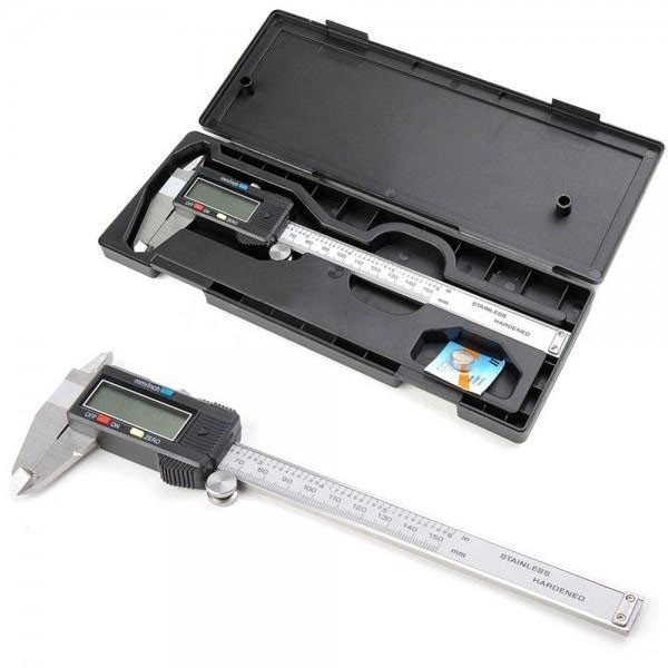 Ручной инструмент digital caliper Digital, Электронный штангенциркуль в кейсе, Штангенциркуль 150 BF-96 Киев - изображение 3