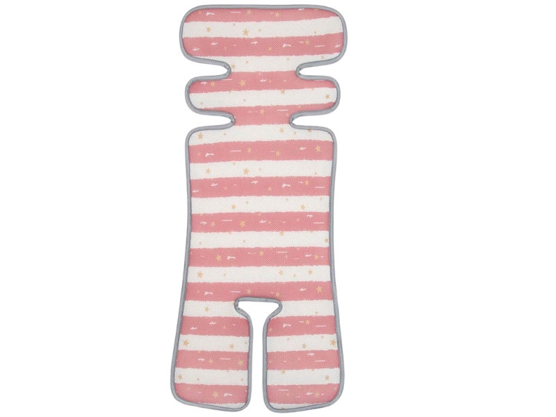 Підкладка для коляски та автокрісла FreeON pink-white Київ - фото 2