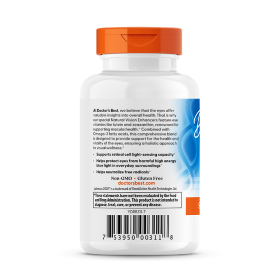 Лютемакс Doctor's Best Vision Enhancers 60 капс Киев