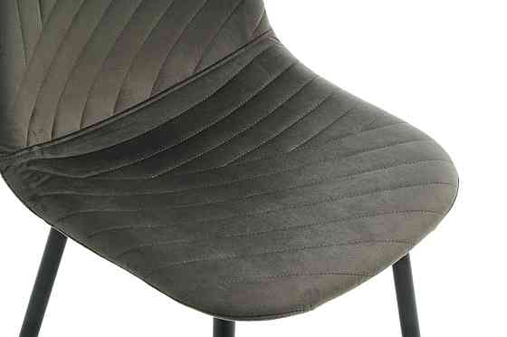 Стілець Яріс чорний/велюр графітовий, G062-15 Київ