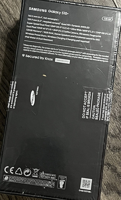 Смартфон Samsung Galaxy S10+ SM-G975 DS 128GB Black. Киев - изображение 3