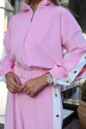 Стильный женский повседневный костюм тройка плотный плюшевый велюр Барби, 46/48 Одесса