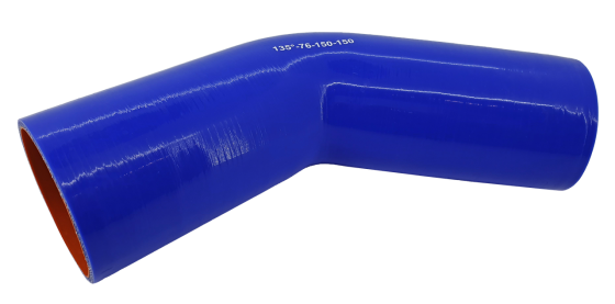 Патрубок (150 мм х 150 мм) (135` — кут) (d=75 товщин = 5 мм) Мукачево